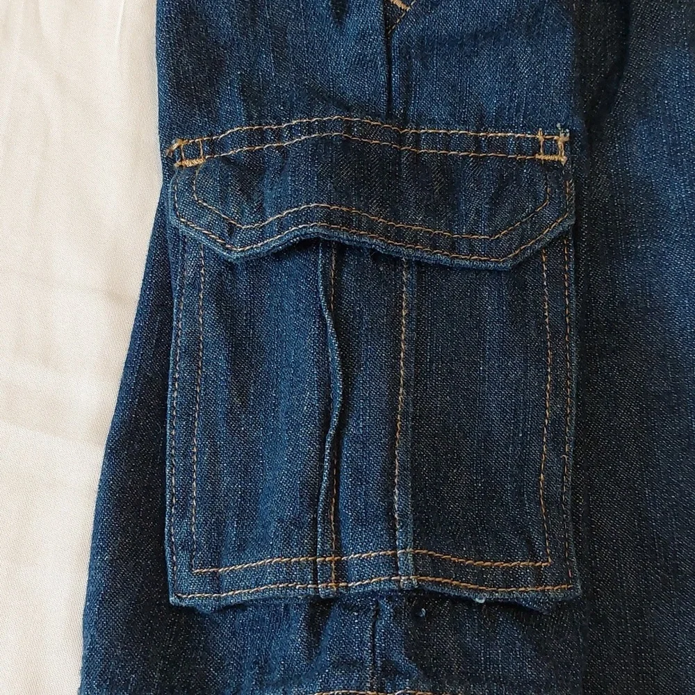 Kids Cargo Blue Jean Shorts 3T NEW